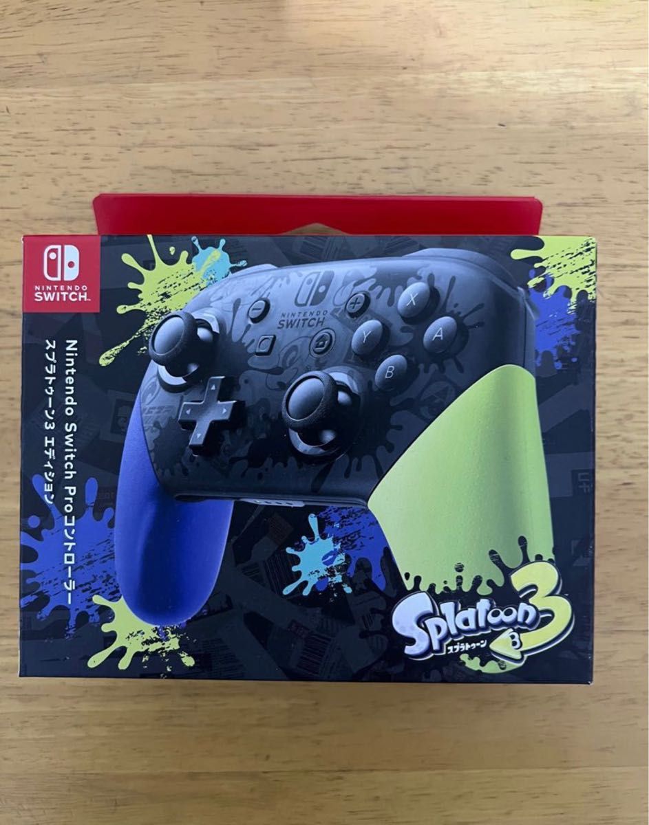 新品未開封】スプラトゥーン3 & 国内正規品 Proコントローラースプラ