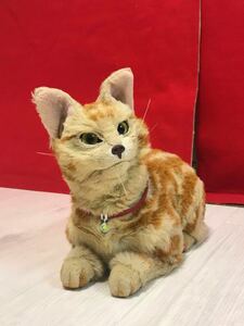 !!!!!!! price cut did.!!!!!!! beautiful goods! rare! cat type robot Omron cat ro communication robot electron pet real 