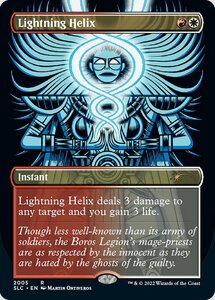 MTG ■金/英語版■ 《稲妻のらせん/Lightning Helix》 Secret Lair SLD