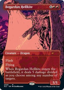 MTG ■赤/英語版■ 《ボガーダンのヘルカイト/Bogardan Hellkite》 Secret Lair SLD