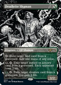 MTG ■金/英語版■ 《死儀礼のシャーマン/Deathrite Shaman》★FOIL★ Secret Lair SLD