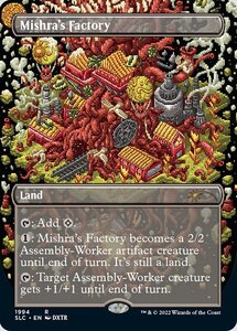 MTG ■土地/英語版■ 《ミシュラの工廠/Mishra's Factory》★FOIL★ Secret Lair SLD