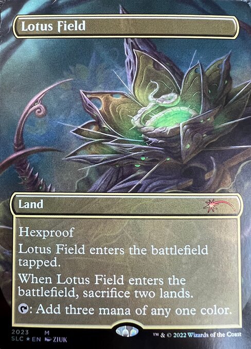 激安な MTG Secret Lair 30th foil 睡蓮の原野4枚セット