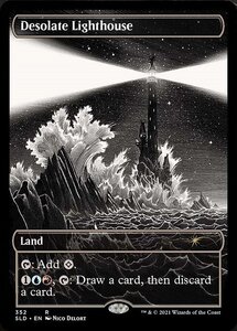 MTG ■土地/英語版■ 《僻地の灯台/Desolate Lighthouse》★FOIL★ Secret Lair SLD