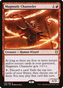 MTG ■赤/英語版■ 《マグマの媒介者/Magmatic Channeler》ゼンディカーの夜明け ZNR