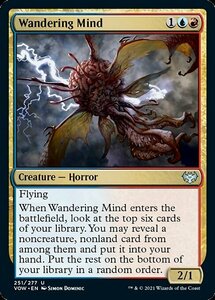 MTG ■金/英語版■ 《さまよう心/Wandering Mind》イニストラード:真紅の契り VOW