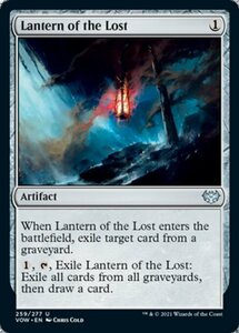 MTG ■無/英語版■ 《失われし者のランタン/Lantern of the Lost》イニストラード:真紅の契り VOW