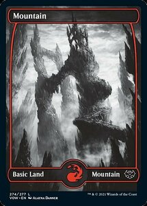 MTG ■土地/英語版■ 《山/Mountain》イニストラード:真紅の契り VOW