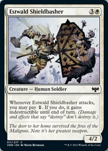 MTG ■白/英語版■ 《エストワルドの盾殴り/Estwald Shieldbasher》イニストラード:真紅の契り VOW