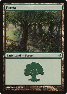 MTG ■土地/英語版■ 《森/Forest》ローウィン LRW