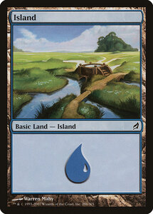 MTG ■土地/英語版■ 《島/Island》ローウィン LRW