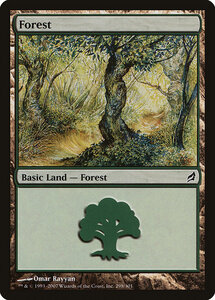 MTG ■土地/英語版■ 《森/Forest》ローウィン LRW