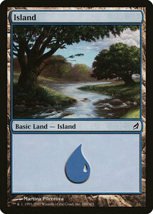 MTG ■土地/英語版■ 《島/Island》ローウィン LRW