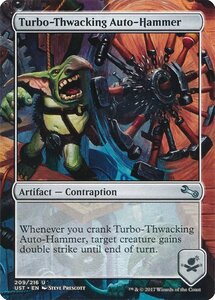 MTG ■無/英語版■ 《Turbo-Thwacking Auto-Hammer》▲銀枠▲ Unstable UST