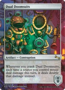 MTG ■無/英語版■ 《Dual Doomsuits》▲銀枠▲ Unstable UST