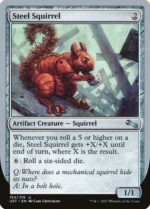 MTG ■無/英語版■ 《Steel Squirrel》▲銀枠▲ Unstable UST