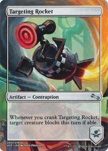 MTG ■無/英語版■ 《Targeting Rocket》▲銀枠▲ Unstable UST