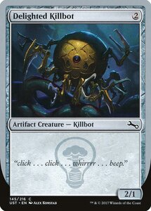 MTG ■無/英語版■ 《Delighted Killbot》▲銀枠▲ Unstable UST