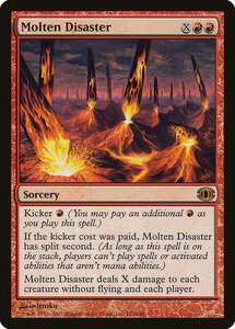 MTG ■赤/英語版■ 《溶鉄の災難/Molten Disaster》未来予知 FUT