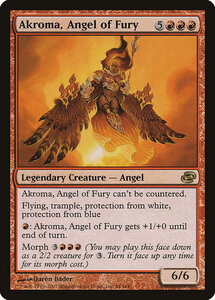 MTG ■赤/英語版■ 《憤怒の天使アクローマ/Akroma, Angel of Fury》次元の混乱 PLC