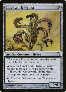 MTG ■無/英語版■ 《機械仕掛けのハイドラ/Clockwork Hydra》時のらせん TSP