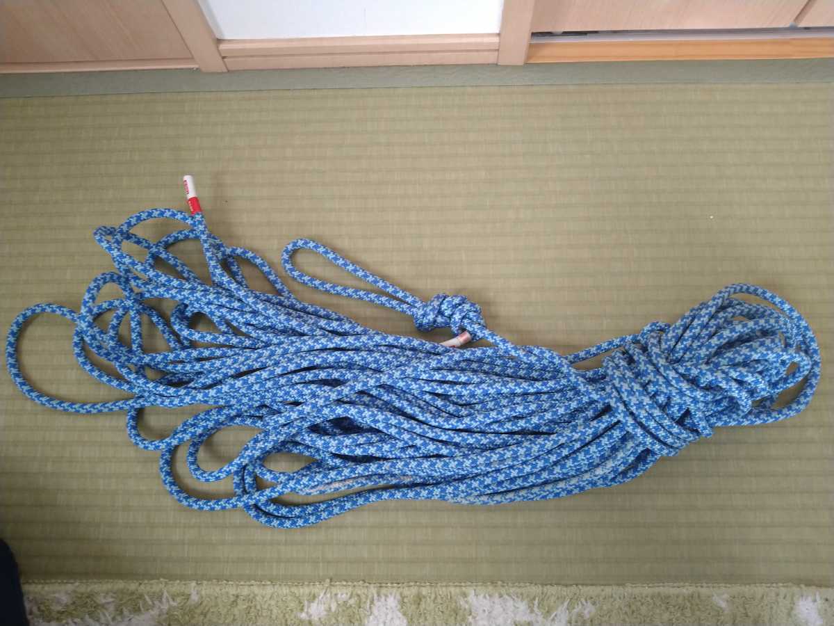 卓抜 ELCクライミングロープ11.5mm45m1eye緑 アーボリスト 造園