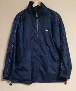 NIKE [ナイキ]ウィンドブレーカー/Ｍサイズ/トレーニングウェア/ネイビー/トップス/美品/古着