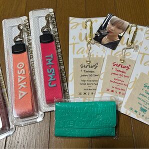 TAEMIN XTMツアー会場別ストラップ、FC限定ストラップ、2018 Sirius会場別タグ FC限定タグ FC限定キーケース