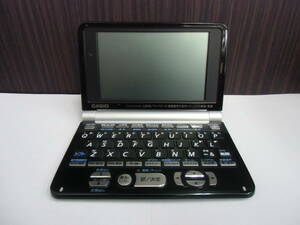 1 jpy ~ CASIO computerized dictionary Ex-word XD-ST6200 black exclusive use case attaching 