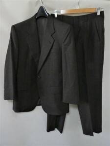 LONNER スーツ ウール ジャケット パンツ 88A3 こげ茶（116）