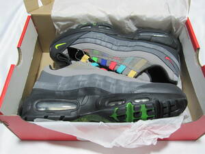 新品 NIKE AIR MAX 95 SE TV COLOR BARS ナイキ エアマックス95 SE TVカラーバーズパック US 9 (27cm) 国内正規店購入品