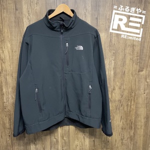 THE NORTH FACE ノースフェイス APEX ソフトシェルジャケット ナイロンジャケット アウトドア ブラック メンズ XL