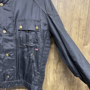 Belstaff ベルスタッフ インターナショナル ジャケット ブラック ライダースジャケット ブルゾン メンズ ビッグサイズ XXLの画像8