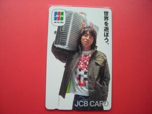  Kimura Takuya s map JCB card unused telephone card 