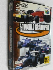 発送迅速 N64 エフワン ワールドグランプリ　F-1 WORLD GRAND PRIX