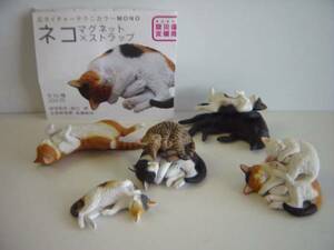 ♯ ISI16BZ Nature Technicolor Mono Cat Magnet All 8 Sdentation Kitan Kitan Kitan Club♀ 200 Yen 〓 012055_C
