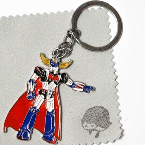 グレンダイザー キーホルダー 金属 腕上 マジンガー ストラップ キーリング