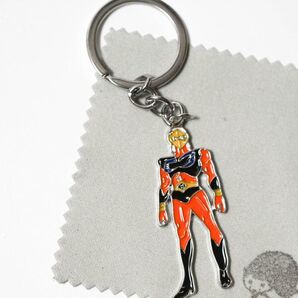 グレンダイザー キーホルダー 金属 操縦者 マジンガー ストラップ キーリング