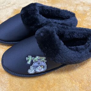 仕事猫ボアシューズ