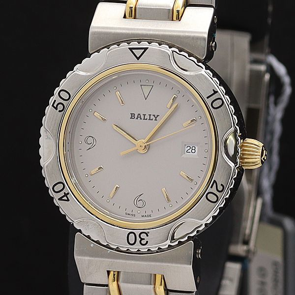 BALLYバリー メンズ腕時計 ダイバー シルバー ゴールド ホワイト