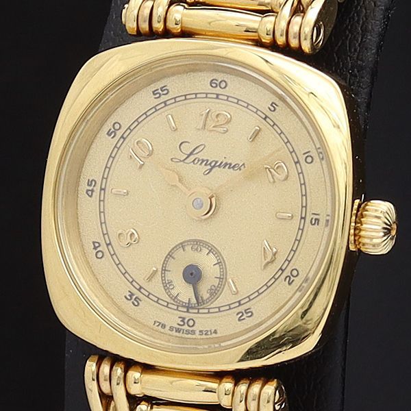 美品・希少・稼働品】ロンジン Longines 150周年 スモセコ ゴールド