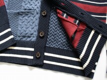 未使用【 BROOKS BROTHERS Red Fleece ブルックスブラザーズ 】綿/毛 マルチカラー ショールカラー カーディガン S 定価\26,400 クレイジー_画像7