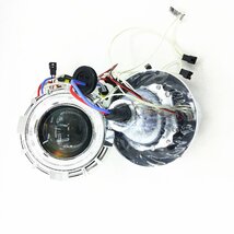 バイク用　HID プロジェクター 2.8インチ ヘッドライト CCFL リング 12v_画像3