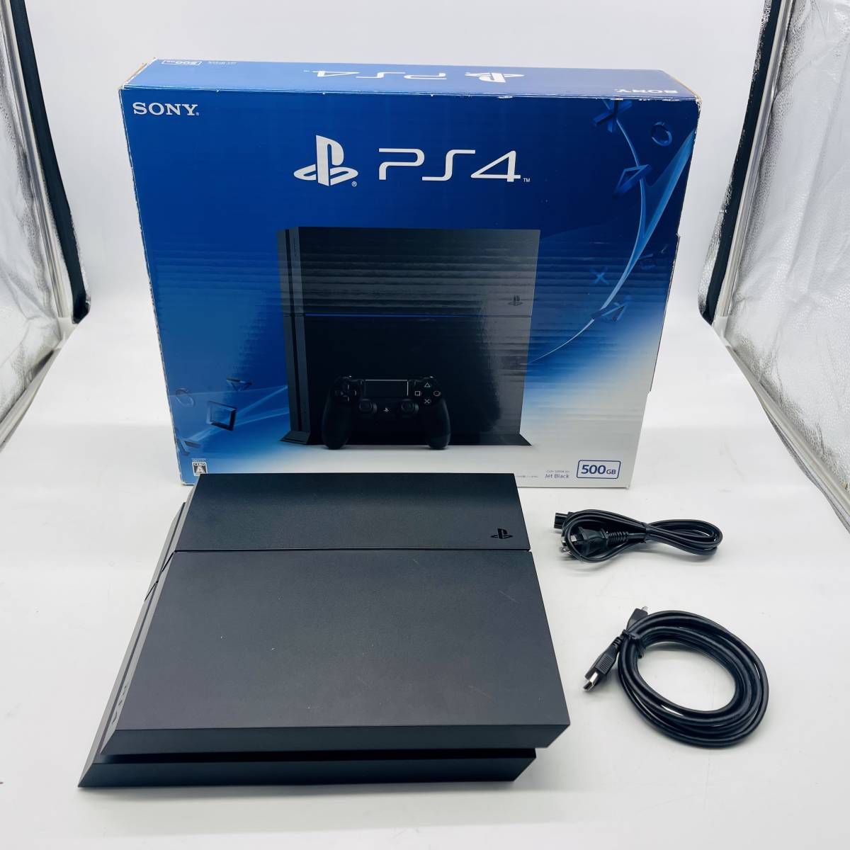 PlayStation4 PS4本体500GB 中古箱付き動作確認済み商品细节| 雅虎拍卖