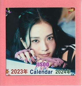 ☆New！■ジスJISOO/BLACKPINKブラックピンク/スノードロップ■2023-24年フォト卓上カレンダー☆韓国