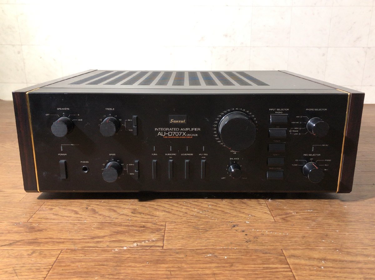 サンスイ SANSUI AU-D707X DECADE プリメインアンプ 大阪の直営店舗