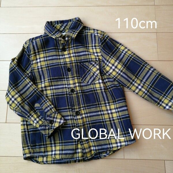 【GLOBAL WORK】チェックシャツ