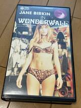VHS　Jane Birkin IN WONDERWALL　ジェーン・バーキン　音楽 ジョージハリスン_画像1