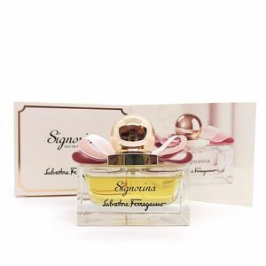 FERRAGAMO サルヴァトーレ フェラガモ シニョリーナ SIGNORINA EDP 30ml ☆残量たっぷり　送料350円