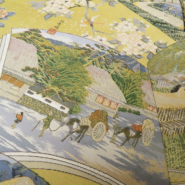 ヤフオク! -「壱千八百織」(帯) (女性和服、着物)の落札相場・落札価格